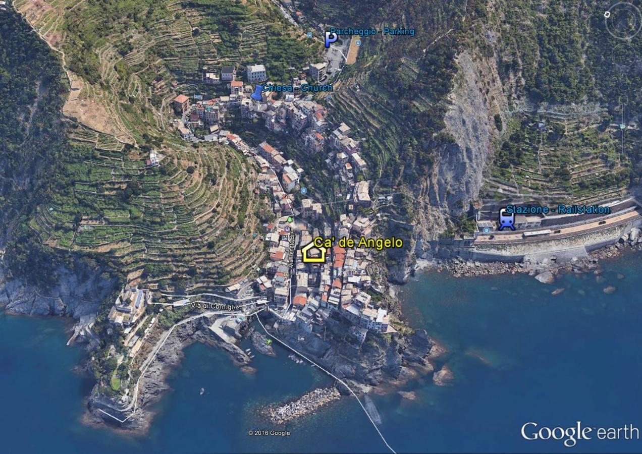 Hotel Ca De Angelo Manarola Exteriér fotografie